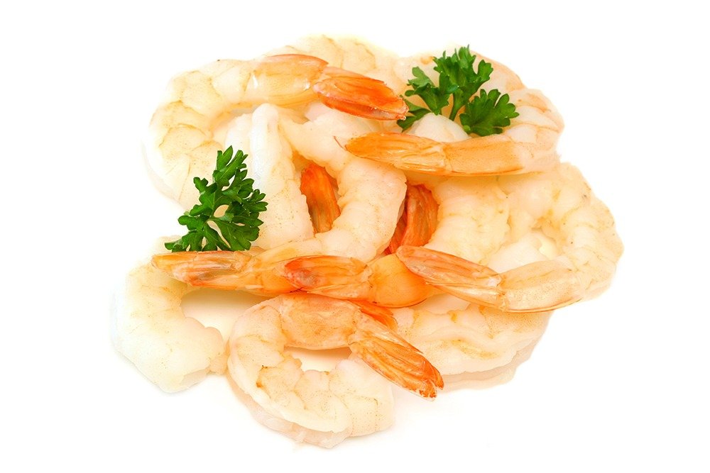 COOKED, PEELED, AND DEVEINED TAIL ON VANNAMEI SHRIMP